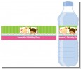 Slumber Party with Friends - Personalized Birthday Party Water Bottle Labels thumbnail