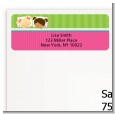 Slumber Party with Friends - Birthday Party Return Address Labels thumbnail