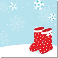 Snow Boots Christmas Theme