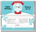 Snow Globe Winter Wonderland - Personalized Birthday Party Candy Bar Wrappers thumbnail