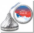 Snowboard - Hershey Kiss Birthday Party Sticker Labels thumbnail