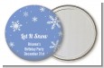 Snowflakes - Personalized Birthday Party Pocket Mirror Favors thumbnail