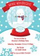 Snow Globe Winter Wonderland - Birthday Party Invitations thumbnail