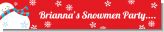 Snowman Fun - Personalized Christmas Banners