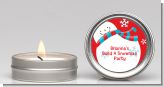 Snowman Fun - Christmas Candle Favors