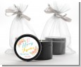 So Happy Together - Bridal Shower Black Candle Tin Favors thumbnail