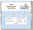 Spa Mom Blue - Personalized Baby Shower Candy Bar Wrappers thumbnail