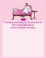 Spa Mom Pink African American - Baby Shower Notes of Advice thumbnail
