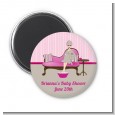 Spa Mom Pink - Personalized Baby Shower Magnet Favors thumbnail