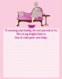Spa Mom Pink - Baby Shower Notes of Advice thumbnail