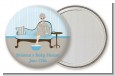 Spa Mom Blue - Personalized Baby Shower Pocket Mirror Favors thumbnail