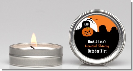 Spooky Pumpkin - Halloween Candle Favors