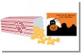 Spooky Pumpkin - Personalized Popcorn Wrapper Halloween Favors thumbnail