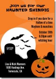 Spooky Pumpkin - Halloween Invitations