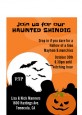 Spooky Pumpkin - Halloween Petite Invitations thumbnail