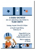 Sports Baby African American - Baby Shower Petite Invitations