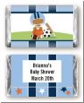 Sports Baby African American - Personalized Baby Shower Mini Candy Bar Wrappers thumbnail