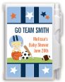 Sports Baby Asian - Baby Shower Personalized Notebook Favor thumbnail