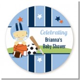 Sports Baby Asian - Personalized Baby Shower Table Confetti