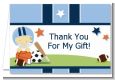 Sports Baby Asian - Baby Shower Thank You Cards thumbnail