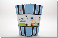 Sports Baby Hispanic - Personalized Baby Shower Popcorn Boxes