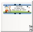 Sports Baby Asian - Baby Shower Return Address Labels thumbnail