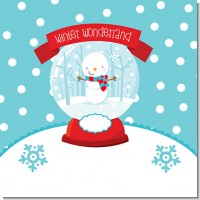 Snow Globe Winter Wonderland Birthday Party Theme