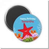 Starfish - Personalized Birthday Party Magnet Favors