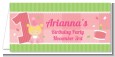 1st Birthday Girl - Personalized Birthday Party Place Cards thumbnail