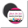 Stock the Bar Cocktails - Personalized Bridal Shower Magnet Favors thumbnail