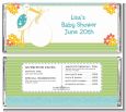 Stork It's a Boy - Personalized Baby Shower Candy Bar Wrappers thumbnail