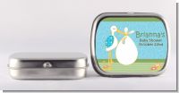 Stork It's a Boy - Personalized Baby Shower Mint Tins