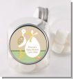 Stork Neutral - Personalized Baby Shower Candy Jar thumbnail