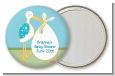 Stork It's a Boy - Personalized Baby Shower Pocket Mirror Favors thumbnail