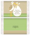 Stork Neutral - Personalized Popcorn Wrapper Baby Shower Favors thumbnail
