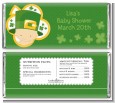 St. Patrick's Baby Shamrock - Personalized Baby Shower Candy Bar Wrappers thumbnail