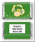 St. Patrick's Baby Shamrock - Personalized Baby Shower Mini Candy Bar Wrappers