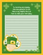 St. Patrick's Baby Shamrock - Baby Shower Notes of Advice thumbnail