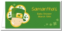 St. Patrick's Baby Shamrock - Personalized Baby Shower Place Cards