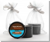 Submarine - Birthday Party Black Candle Tin Favors