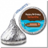 Submarine - Hershey Kiss Birthday Party Sticker Labels