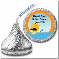 Sunset Trip - Hershey Kiss Bridal Shower Sticker Labels