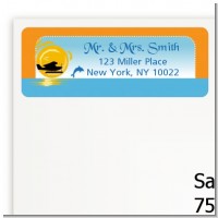 Sunset Trip - Bridal Shower Return Address Labels