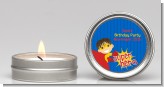 Superhero Boy - Birthday Party Candle Favors