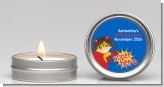 Superhero Girl - Birthday Party Candle Favors