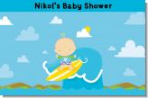 Surf Boy - Personalized Baby Shower Placemats