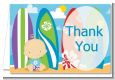 Surf Boy - Baby Shower Thank You Cards thumbnail