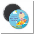 Surf Girl - Personalized Baby Shower Magnet Favors thumbnail