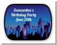 Sweet 16 Limo - Personalized Birthday Party Rounded Corner Stickers thumbnail