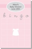 Sweet Little Lady - Baby Shower Gift Bingo Game Card